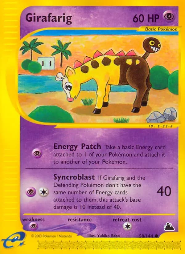 Girafarig — Skyridge, Common