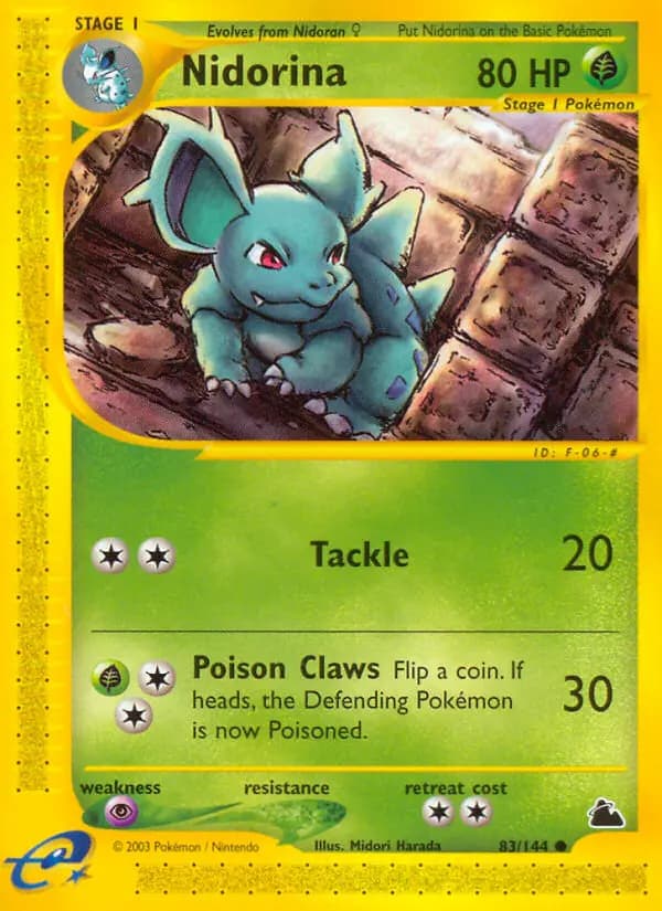 Nidorina — Skyridge, Common
