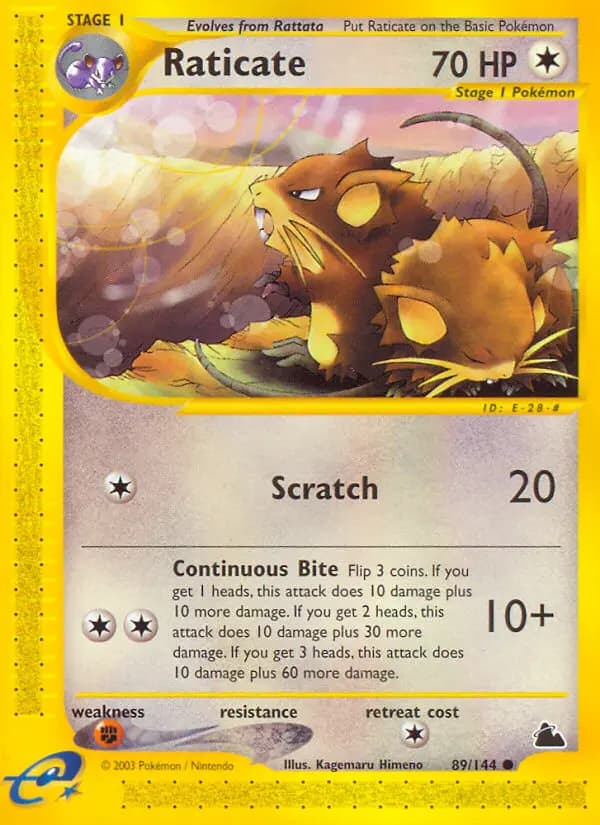 Raticate — Skyridge, Common