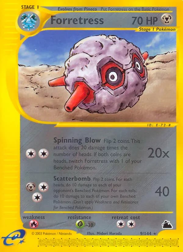 Forretress — Skyridge, Rare