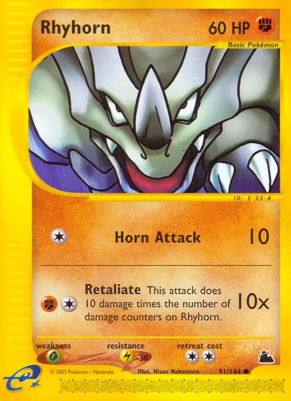 Rhyhorn — Skyridge, Common