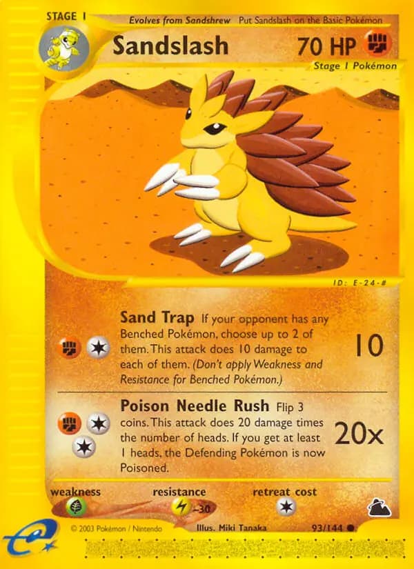 Sandslash — Skyridge, Common
