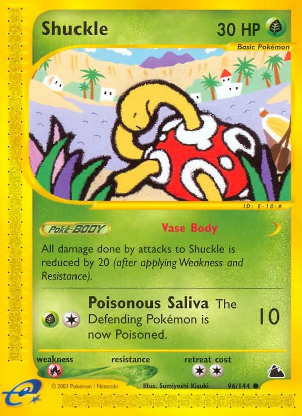 Shuckle — Skyridge, Common