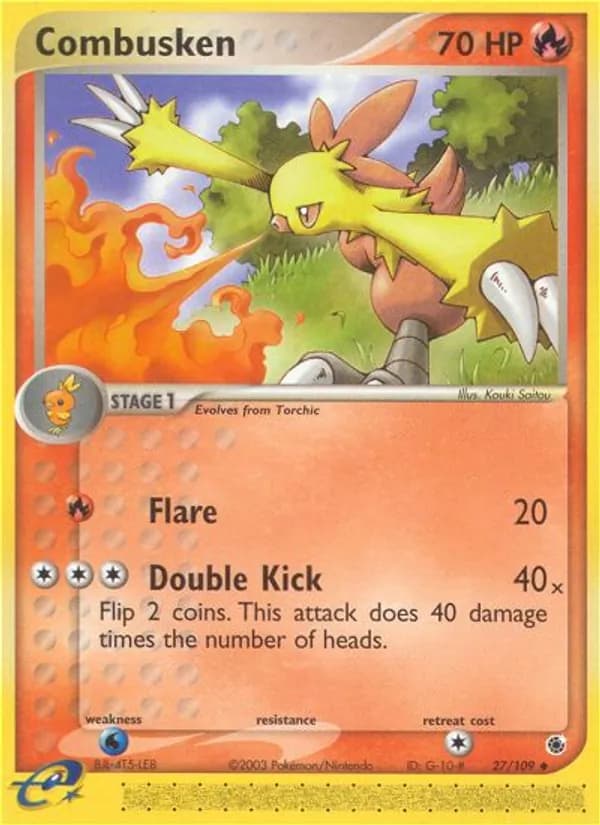 Combusken — Ruby & Sapphire, Uncommon
