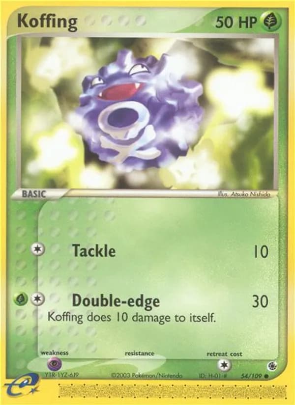 Koffing — Ruby & Sapphire, Common