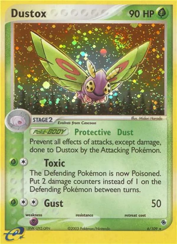 Dustox — Ruby & Sapphire, Rare