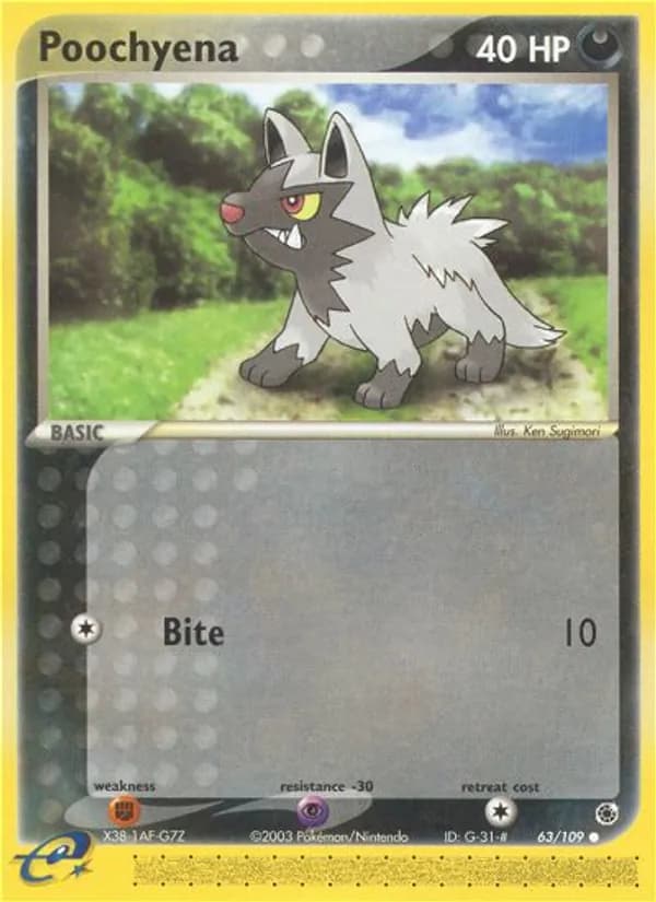 Poochyena — Ruby & Sapphire, Common
