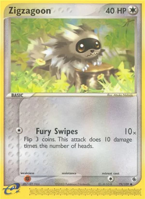 Zigzagoon — Ruby & Sapphire, Common