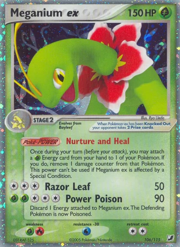 Meganium ex — Unseen Forces, Rare