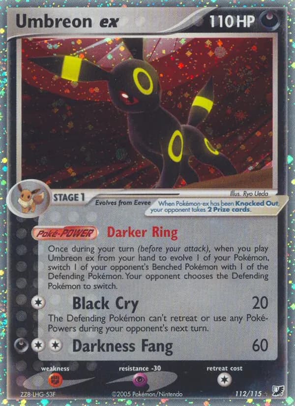 Umbreon ex — Unseen Forces, Rare