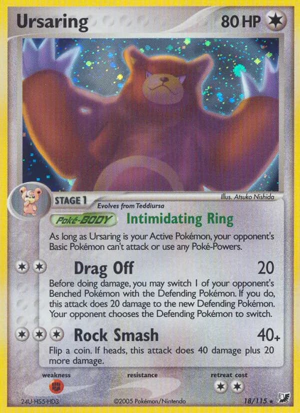 Ursaring — Unseen Forces, Rare