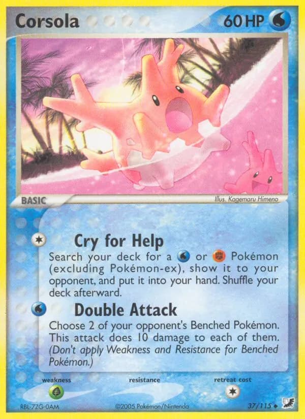 Corsola — Unseen Forces, Uncommon