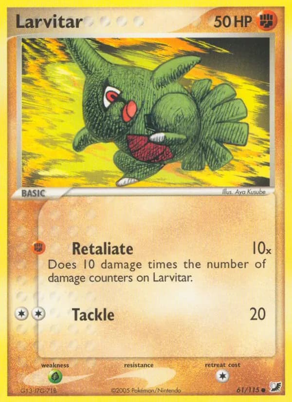 Larvitar — Unseen Forces, Common