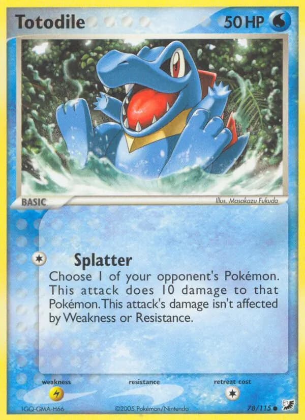 Totodile — Unseen Forces, Common