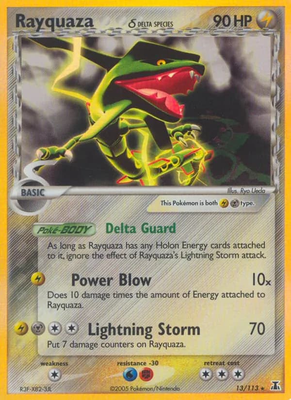 Rayquaza δ — Delta Species, Rare