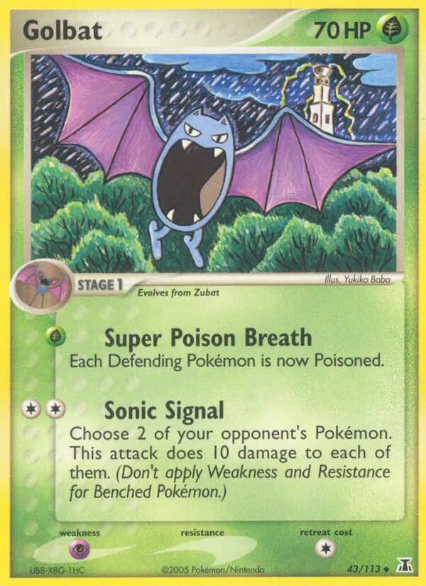 Golbat — Delta Species, Uncommon