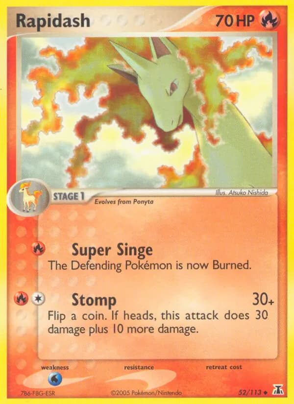 Rapidash — Delta Species, Uncommon