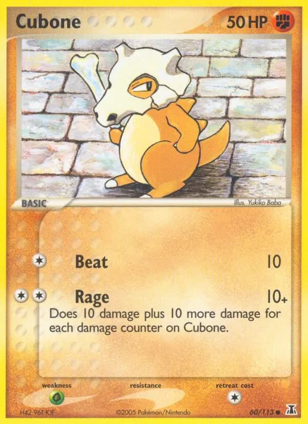Cubone — Delta Species, Common