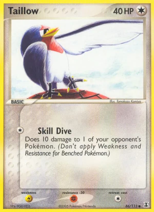 Taillow — Delta Species, Common