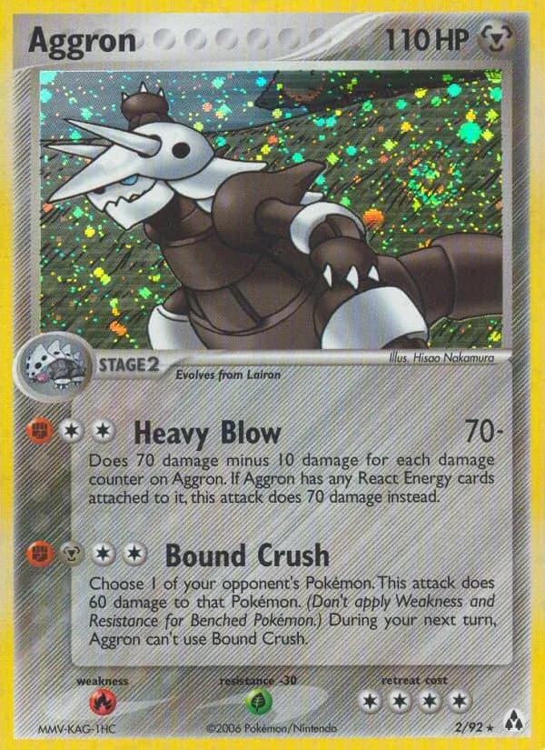 Aggron — Legend Maker, Rare
