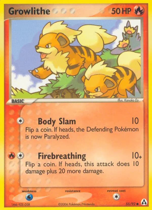 Growlithe — Legend Maker, Common