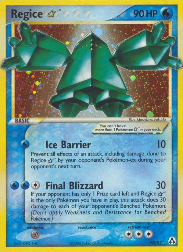Regice Star — Legend Maker, Rare