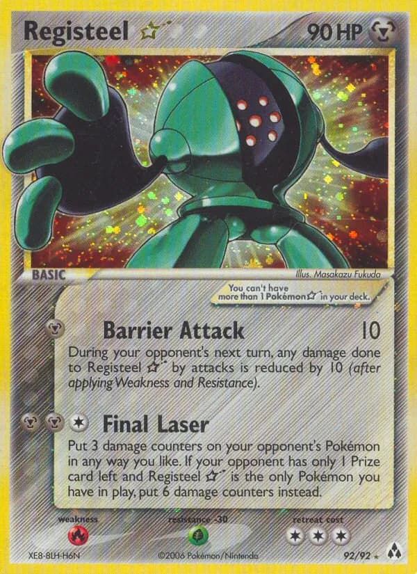 Registeel Star — Legend Maker, Rare