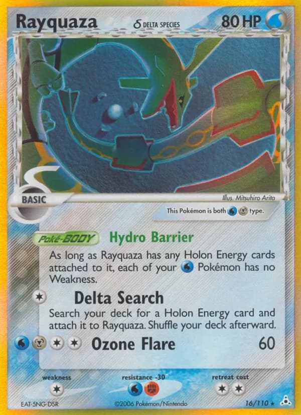 Rayquaza δ — Holon Phantoms, Rare