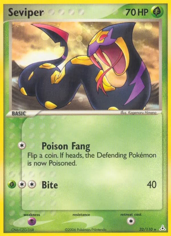 Seviper — Holon Phantoms, Rare