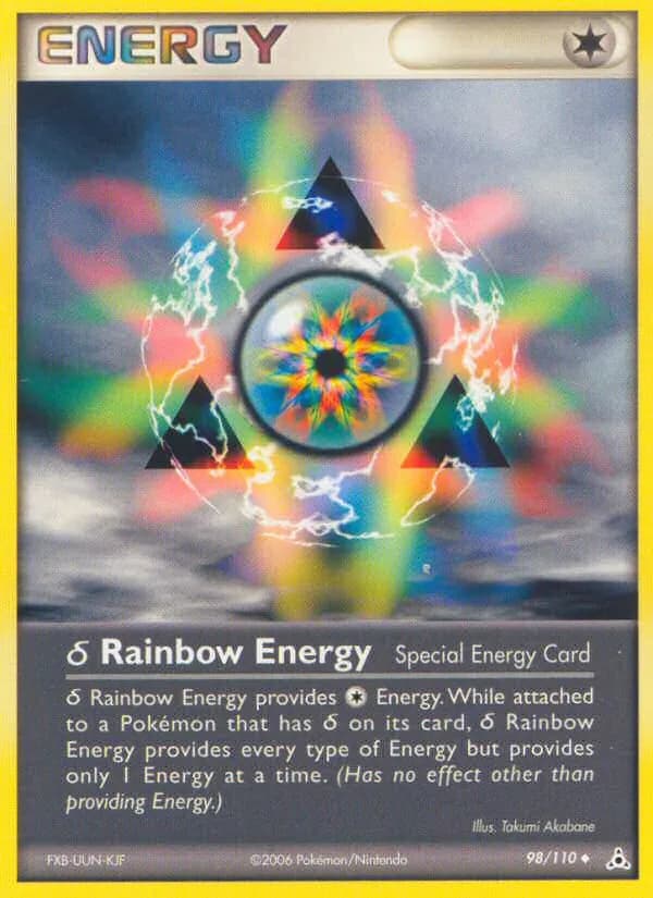 δ Rainbow Energy — Holon Phantoms, Uncommon