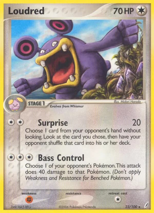 Loudred — Crystal Guardians, Rare
