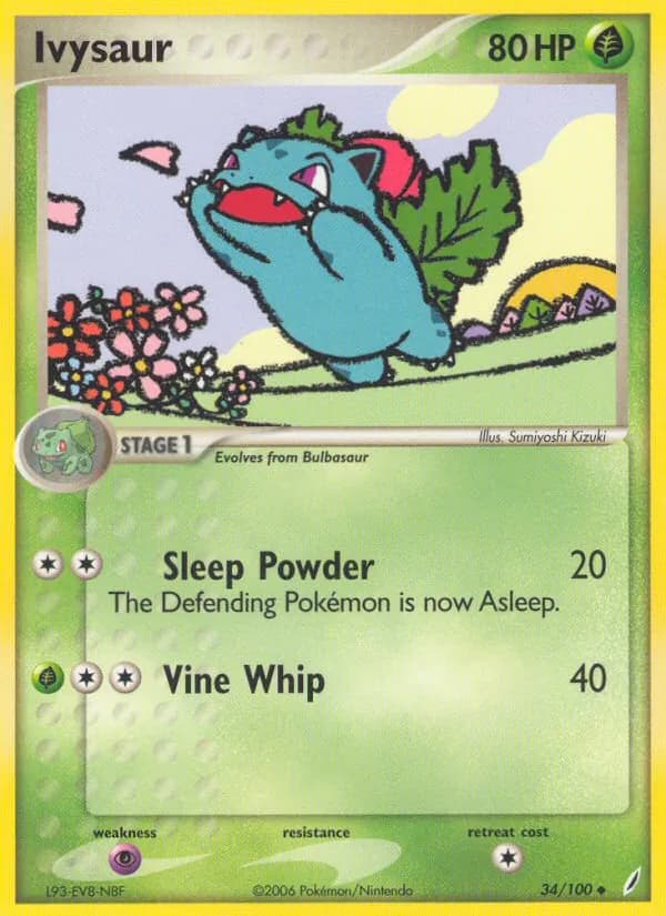 Ivysaur — Crystal Guardians, Uncommon