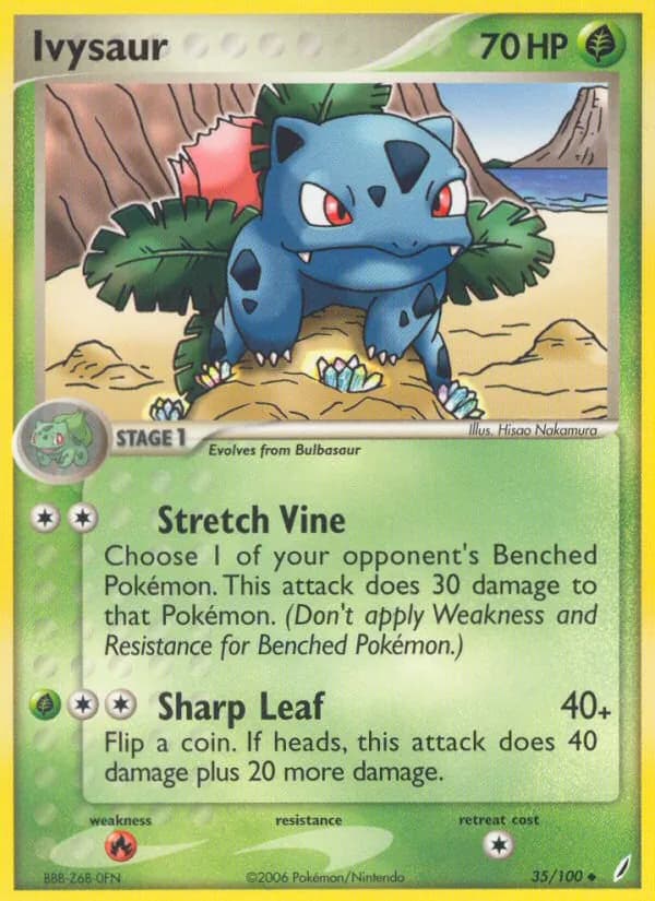 Ivysaur — Crystal Guardians, Uncommon