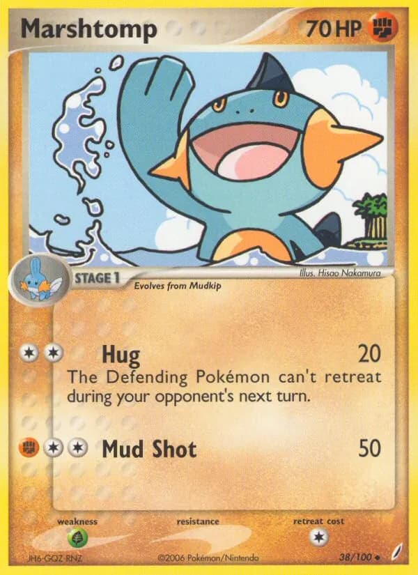 Marshtomp — Crystal Guardians, Uncommon