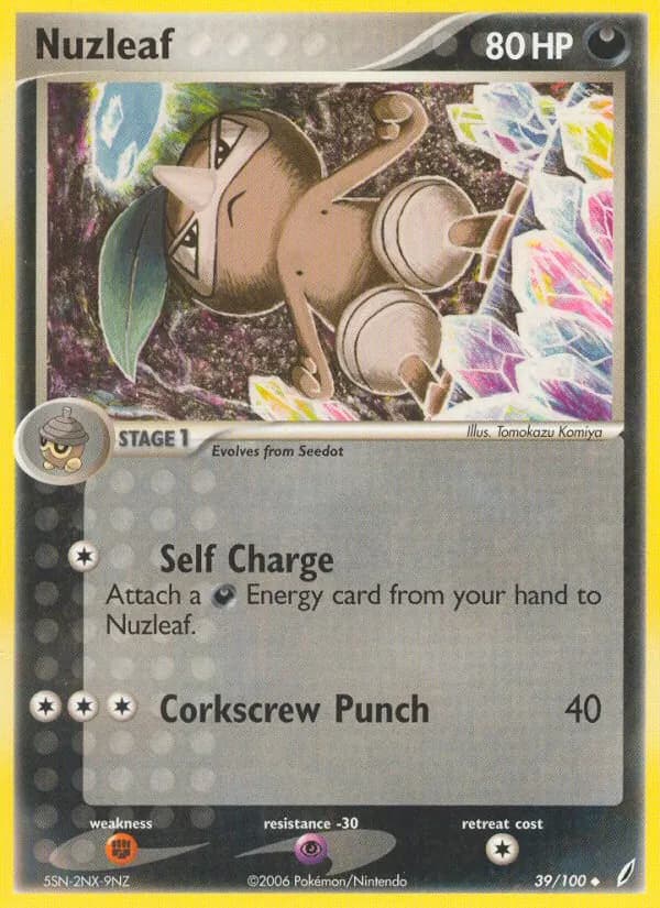 Nuzleaf — Crystal Guardians, Uncommon