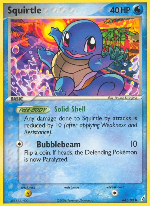 Squirtle — Crystal Guardians, Common