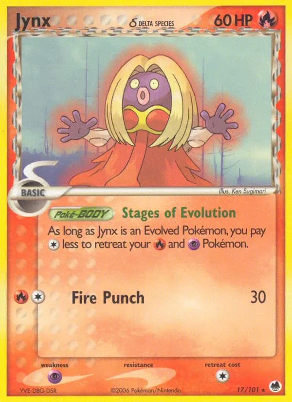 Jynx δ — Dragon Frontiers, Rare