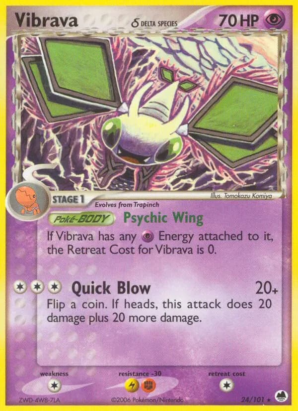 Vibrava δ — Dragon Frontiers, Rare
