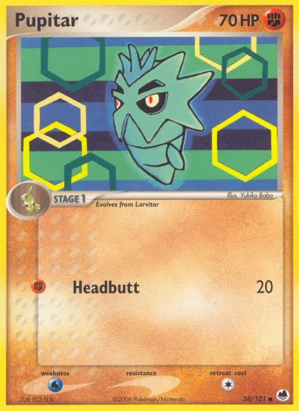 Pupitar — Dragon Frontiers, Common