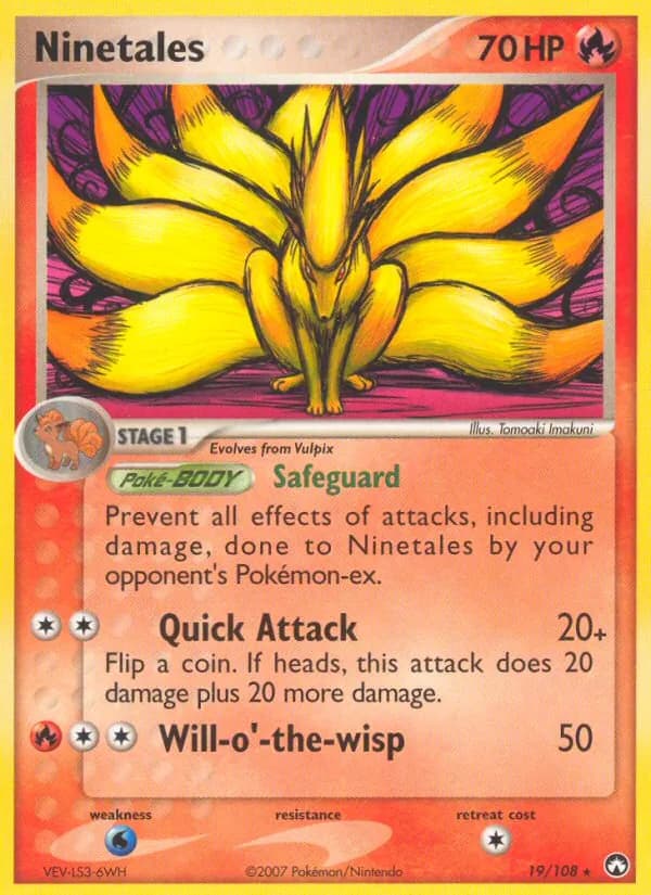 Ninetales — Power Keepers, Rare