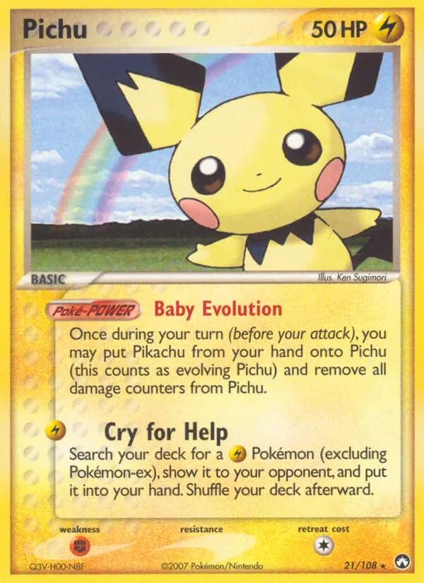 Pichu — Power Keepers, Rare