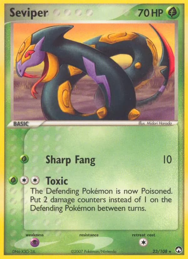 Seviper — Power Keepers, Rare