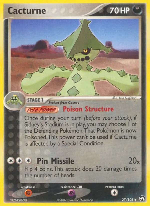 Cacturne — Power Keepers, Uncommon