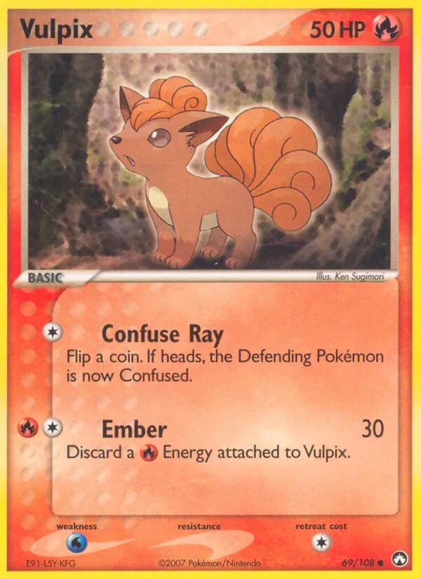 Vulpix — Power Keepers, Common