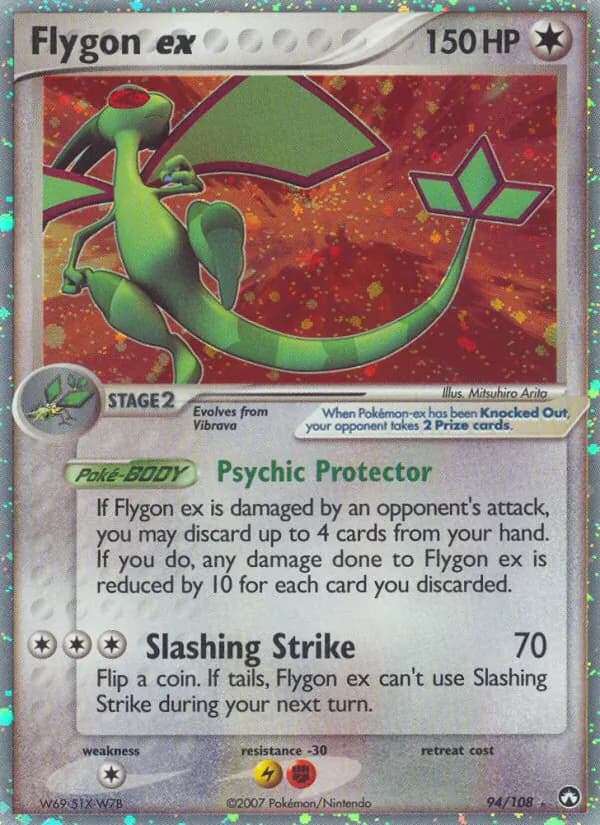 Flygon ex — Power Keepers, Rare