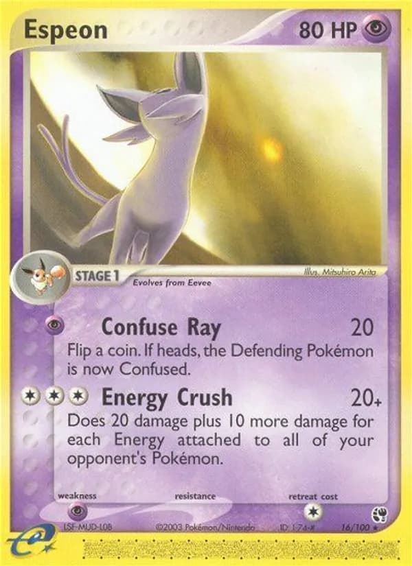 Espeon — Sandstorm, Rare