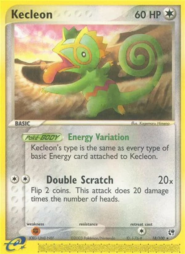 Kecleon — Sandstorm, Rare
