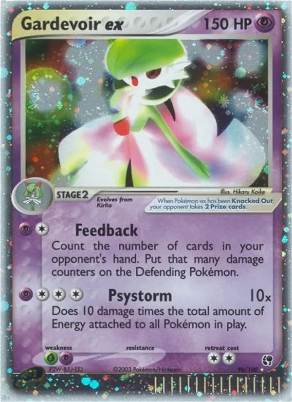 Gardevoir ex — Sandstorm, Rare