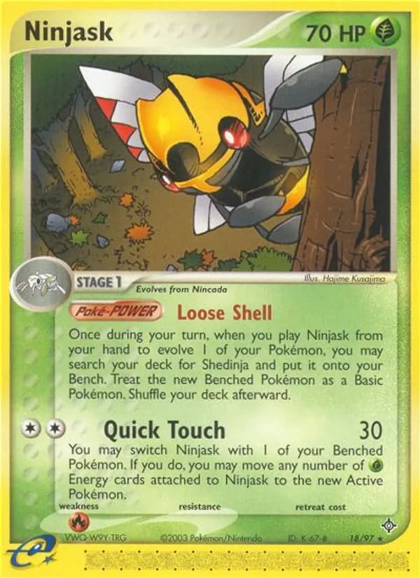 Ninjask — Dragon, Rare