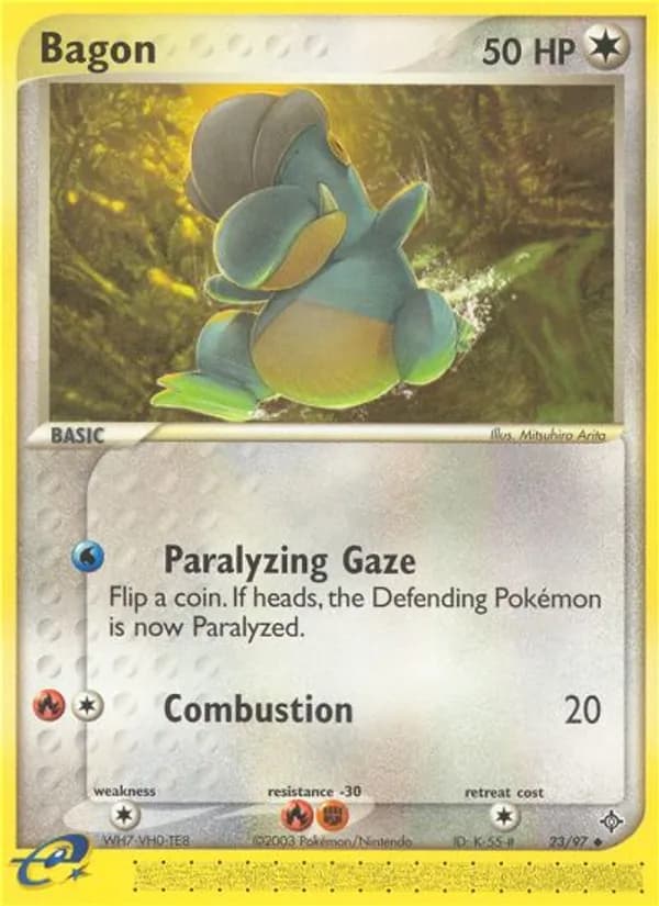 Bagon — Dragon, Uncommon